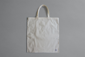 An eco-friendly reusable canvas tote bags