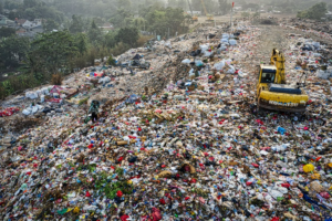 plastic found in landfills