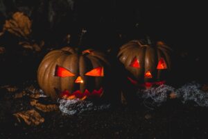 Jack-o-lantern decorations